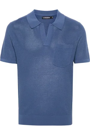 J Lindeberg Playera tipo polo tejida Ben Open