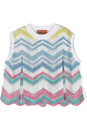 Missoni Top de lurez en zigzag