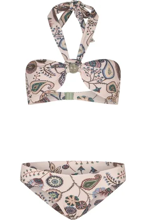 Silvia Tcherassi Bikini Valderice con estampado de cachemira