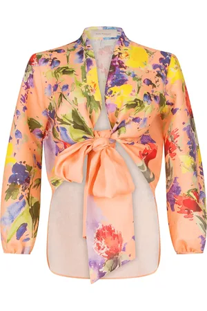 Silvia Tcherassi Blusa con estampado floral