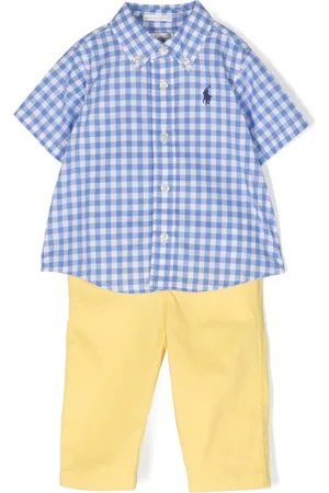 Ralph Lauren Set de pantalones con logo bordado