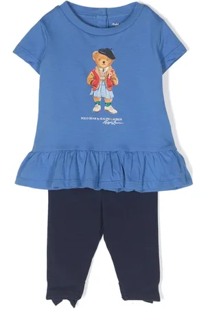 Ralph Lauren Set de pantalones con motivo Polo Bear