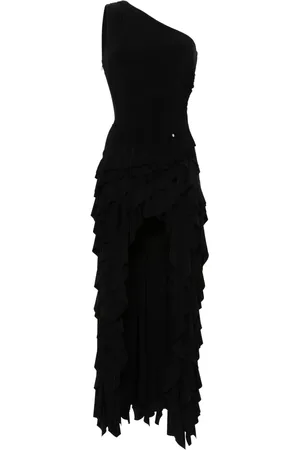 NISSA Vestido largo con volantes