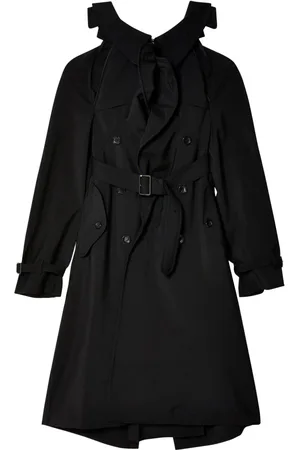 JUNYA WATANABE Vestido midi estilo gabardina