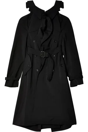 JUNYA WATANABE Vestido midi estilo gabardina