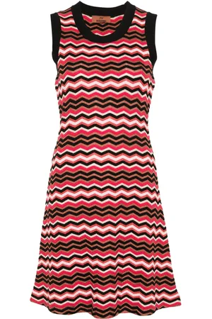 Missoni Vestido corto con diseño entretejido en zigzag