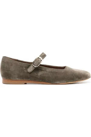 Le Monde Beryl Zapatos estilo Mary Jane de terciopelo