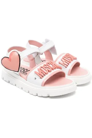 Moschino Sandalias con letras del logo
