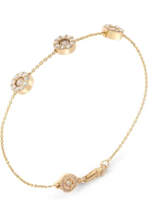 Officina Bernardi Pulsera Moon Grace en oro amarillo de 18kt con diamantes