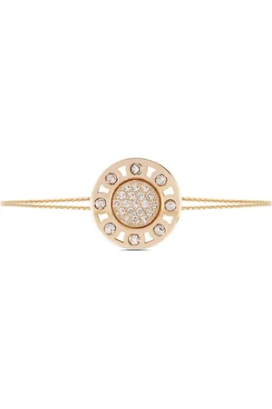 Officina Bernardi Pulsera Senzatempo pequeña en oro amarillo de 18kt con diamante