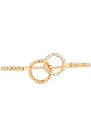 Officina Bernardi Pulsera Moon Eden en oro amarillo de 18kt con diamantes