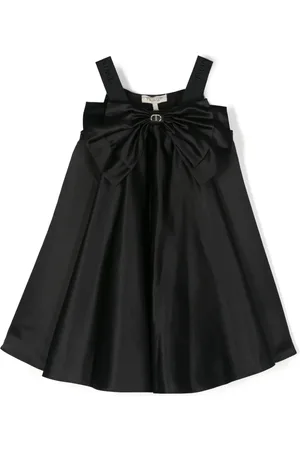 Twin-Set Vestido acampanado con placa del logo