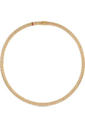 Officina Bernardi Collar Enigma en oro amarillo de 18kt con rubí