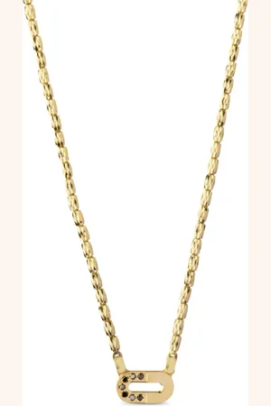 Officina Bernardi Collar Dea en oro amarillo de 18kt con diamante