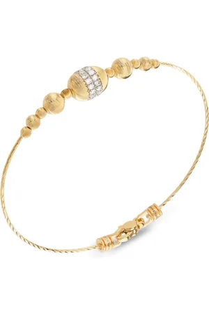 Officina Bernardi Pulsera Empire en oro amarillo de 18kt con diamantes