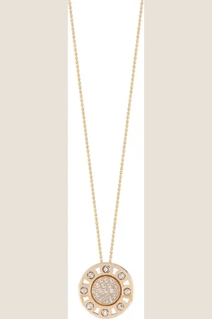 Officina Bernardi Collar SenzaTempo pequeño en oro amarillo de 18kt con diamantes