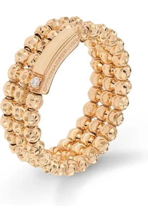 Officina Bernardi Anillo Moon en oro amarillo de 18kt con diamantes