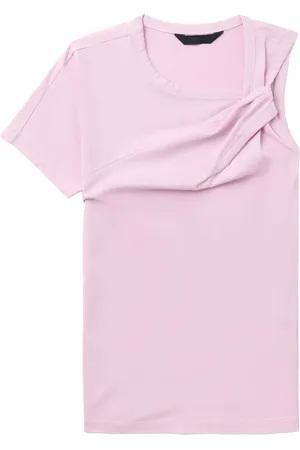 JUUN.J Playera con una sola manga