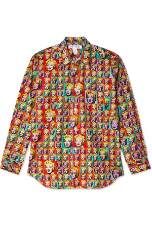 Comme des Garçons Camisa con estampado gráfico