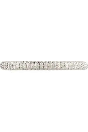 Officina Bernardi Pulsera Enigma en oro amarillo de 18kt con esmeraldas