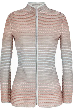 Giorgio Armani Chamarra con ribete en contraste