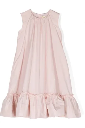 Stella McCartney Vestido acampanado con volantes
