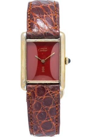 Cartier Reloj Tank Vermeil de 17mm pre-owned