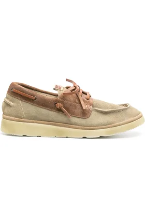Moma Zapatos top sider con parche del logo