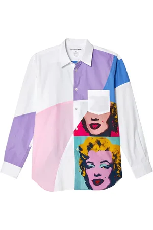 Comme des Garçons Camisa con estampado gráfico