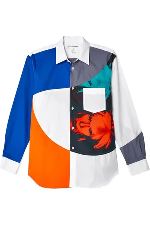 Comme des Garçons Camisa con estampado gráfico