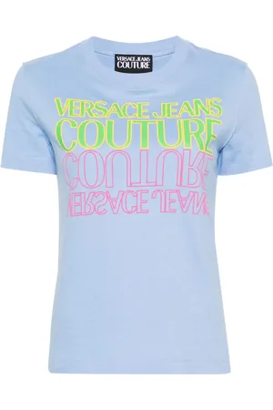 VERSACE Playera con logo estampado