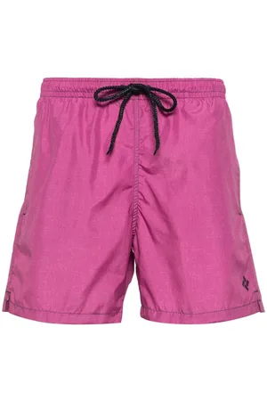 DRUMOHR Shorts de playa con logo estampado