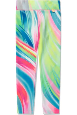 Billieblush Leggins con rayas abstractas