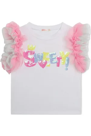 Billieblush Playera bordado con lentejuela