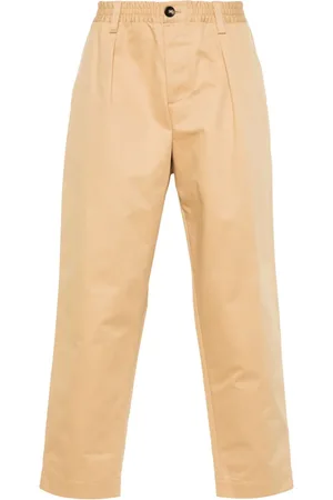 Marni Pantalones tapered estilo gabardina