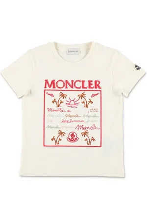 Moncler Playera con logo bordado