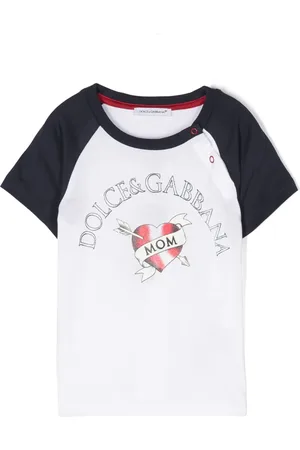 Dolce & Gabbana Playera con logo estampado