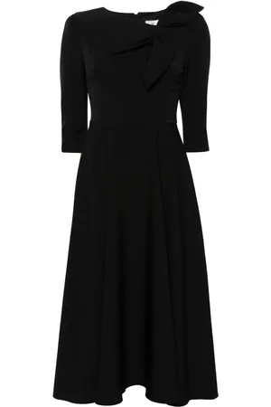 NISSA Vestido midi con detalle de moño