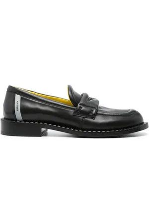 Premiata Mocasines con parche del logo