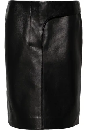 Jacquemus Falda corta La Jupe Obra Cuir