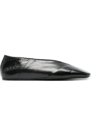Jil Sander Flats con puntera cuadrada