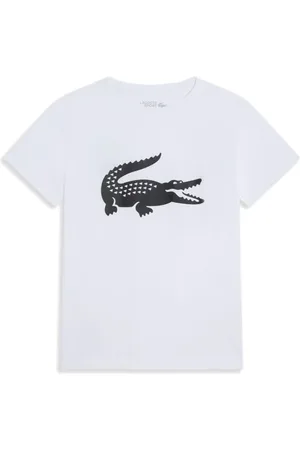 Lacoste Playera con logo estampado