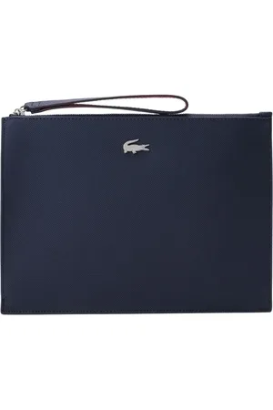 Lacoste Bolsa de mano con placa del logo