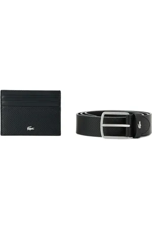 Lacoste Set de tarjetero y cinturón