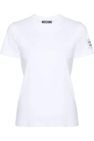 Moschino Playera con logo bordado