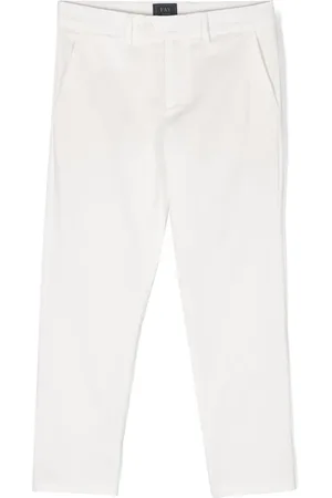 FAY Pantalones chinos con diseño recto