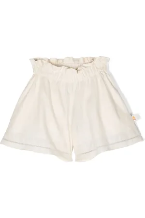 Etro Bermudas rectas con cintura paper bag