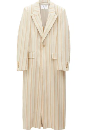 Filippa K Abrigo estilo blazer con motivo de rayas