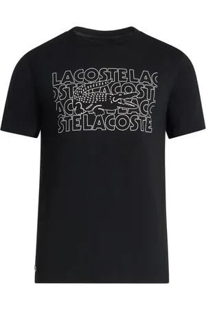 Lacoste Playera con logo estampado