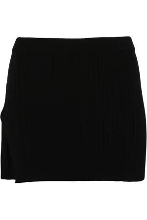 MISBHV Falda corta con diseño tejido